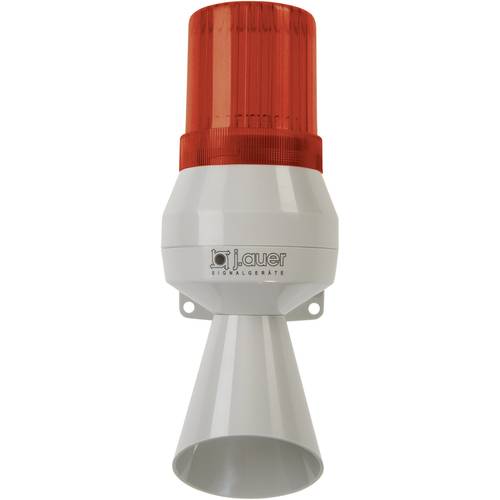Auer Signalgeräte Kombi-Signalgeber KLL Rot Dauerlicht, Dauerton 24 V/DC