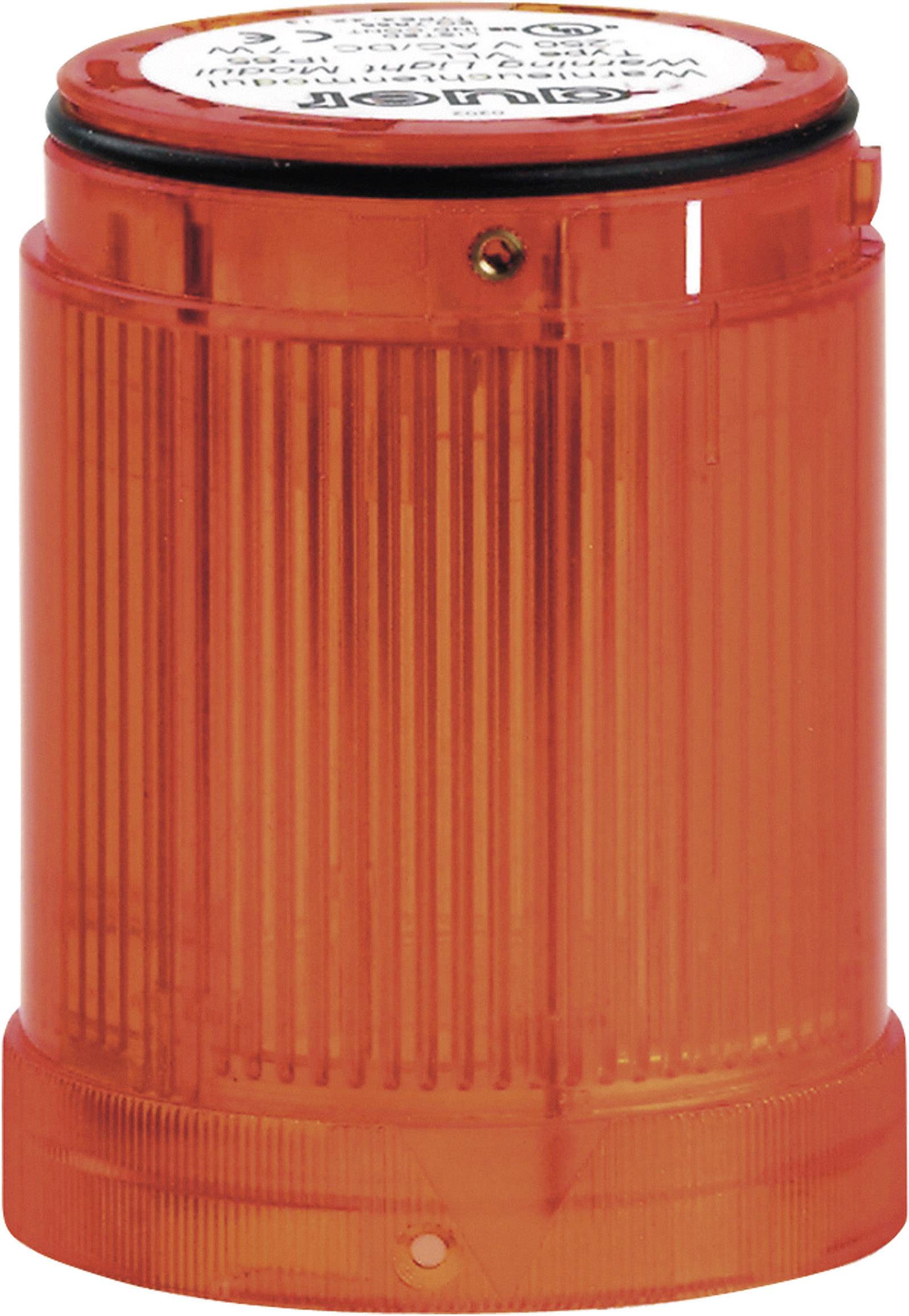 AUER SIGNAL Signalsäulenelement LED Auer Signalgeräte VDF Orange Blitzlicht 230 V/AC
