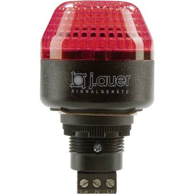 Auer Signalgeräte Signalleuchte LED ICM 801522405 Rot  Blitzlicht 24 V/DC, 24 V/AC 