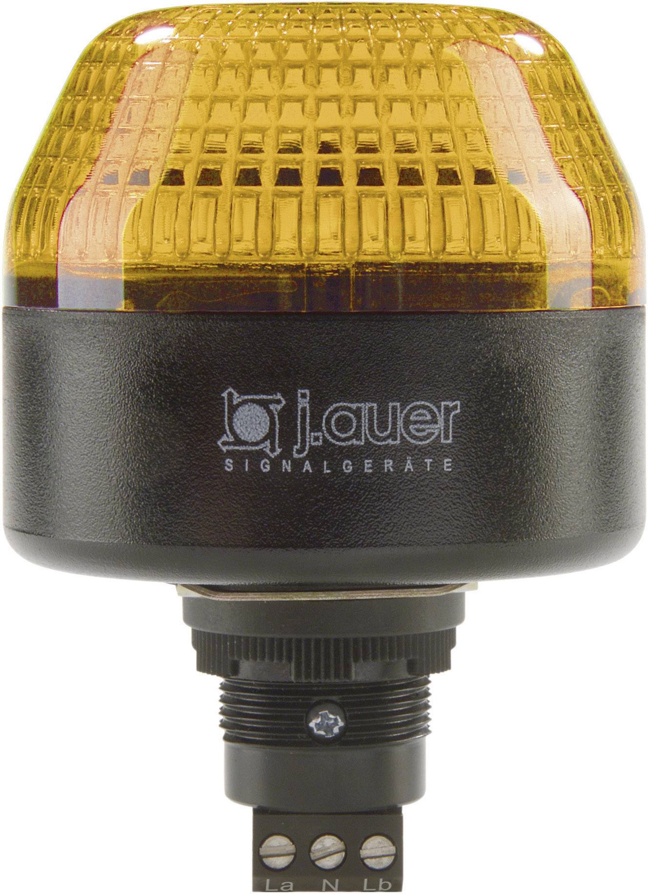 AUER SIGNAL Signalleuchte LED Auer Signalgeräte IBL Orange Dauerlicht, Blinklicht 24 V/DC, 24 V/AC