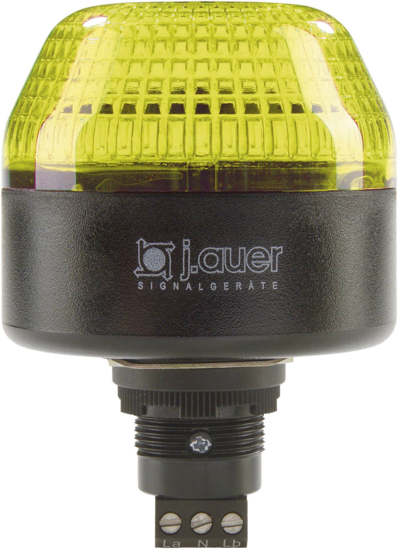 AUER SIGNAL Signalleuchte LED Auer Signalgeräte IBL Gelb Dauerlicht, Blinklicht 24 V/DC, 24 V/AC