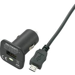 Image of VOLTCRAFT CPS-1000 MicroUSB CPS-1000 MicroUSB USB-Ladegerät KFZ Ausgangsstrom (max.) 1000 mA 1 x Micro-USB, USB