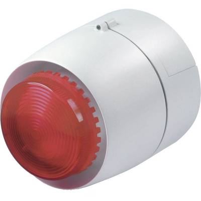 Auer Signalgeräte Kombi-Signalgeber LED CS1 Rot Blinklicht 24 V/DC 
