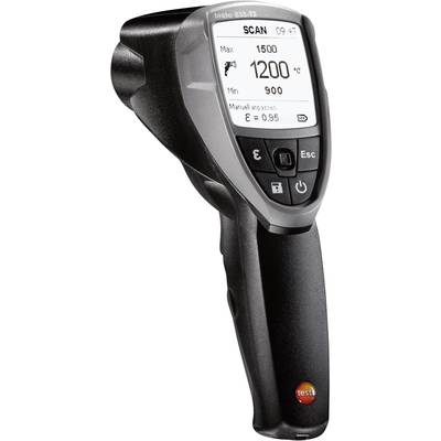 testo 835-T2 Infrarot-Thermometer   Optik 50:1 -10 - +1500 °C Kontaktmessung