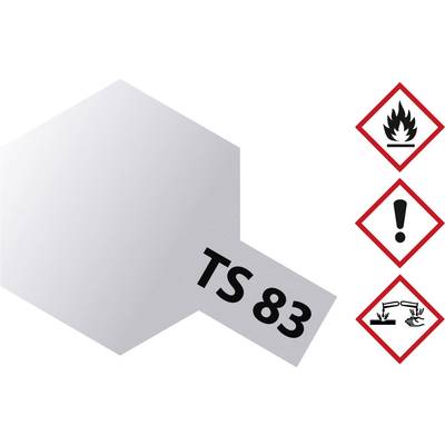 Tamiya Acrylfarbe Metallic-Silber TS-83 Spraydose 100 ml