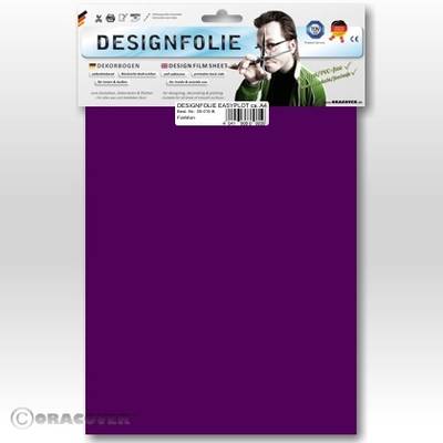 Oracover 50-015-B Designfolie Easyplot (L x B) 300 mm x 208 mm Violett (fluoreszierend)
