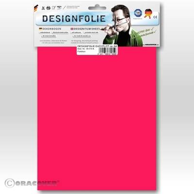 Oracover 50-025-B Designfolie Easyplot (L x B) 300 mm x 208 mm Pink (fluoreszierend)