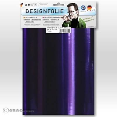 Oracover 50-100-B Designfolie Easyplot (L x B) 300 mm x 208 mm Chrom-Violett