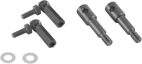 Carson Modellsport 500907091  1:14 Radachse 1 Set