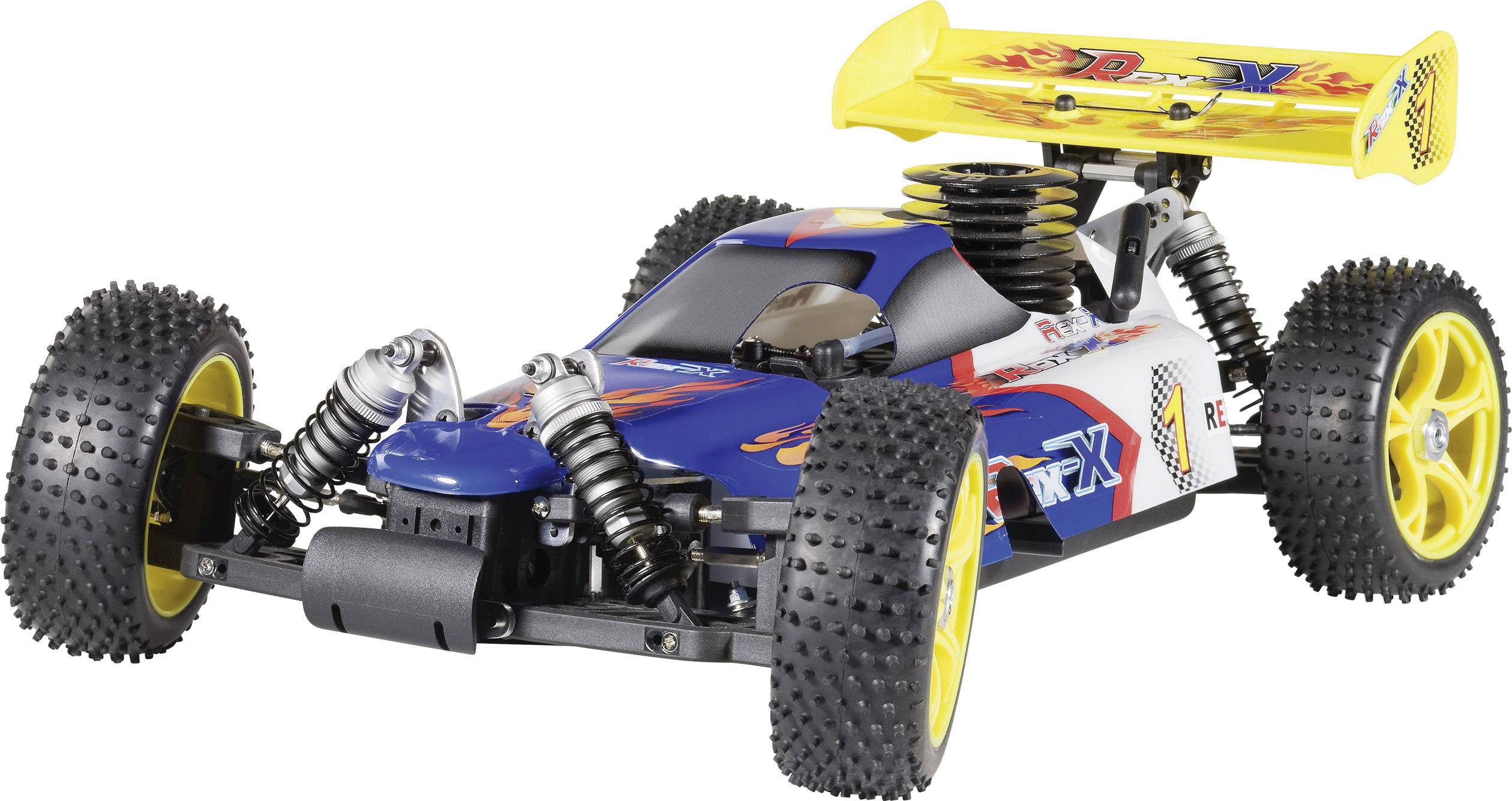 Reely 616469 RexX 18 RC Modellauto Nitro Buggy Heckantrieb RtR 2,4