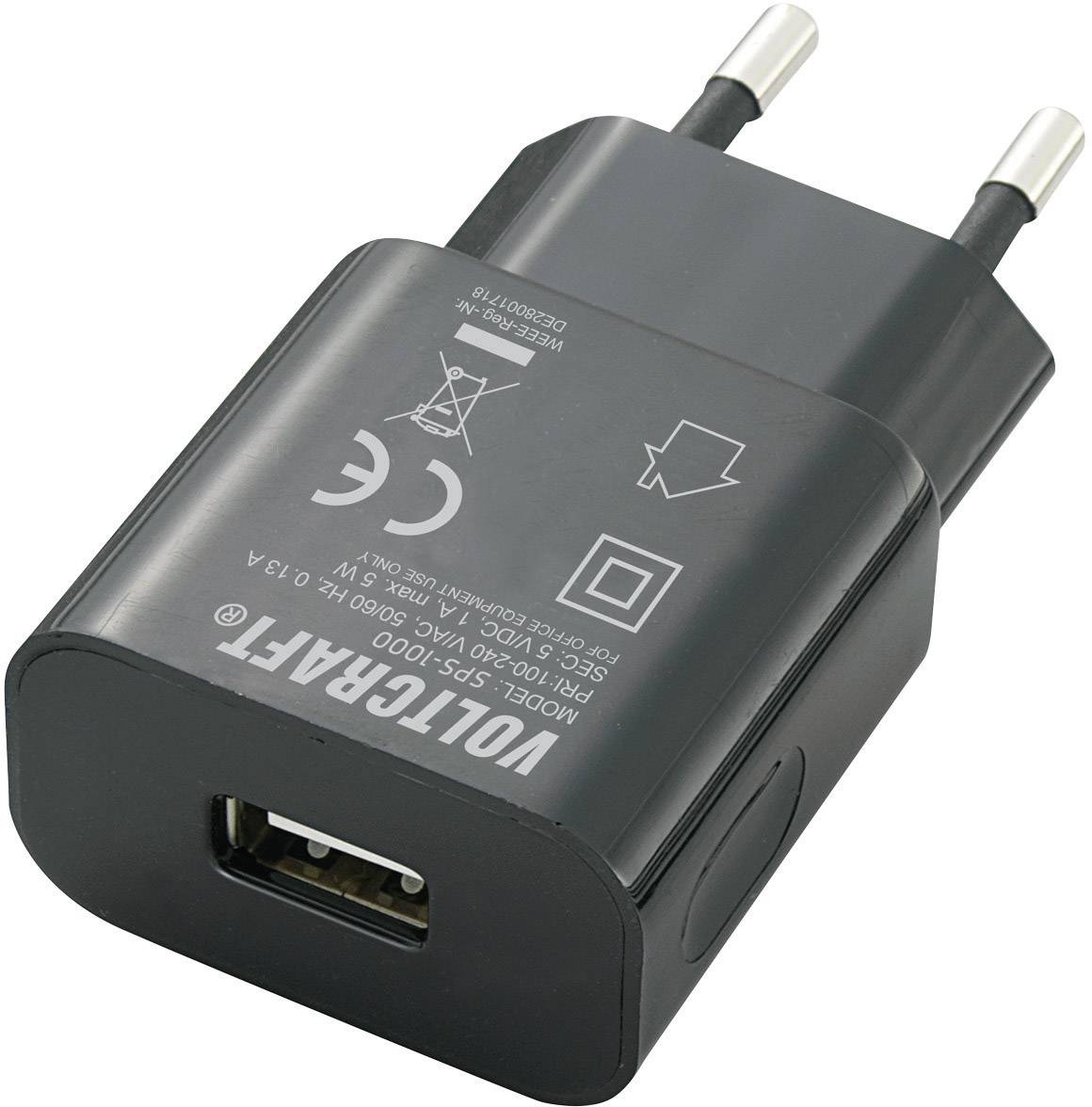 VOLTCRAFT SPS 1000 USB SPS 1000 USB USB Ladegerät Steckdose USB Ladegeräte entdecken » Online Shop Conrad.at