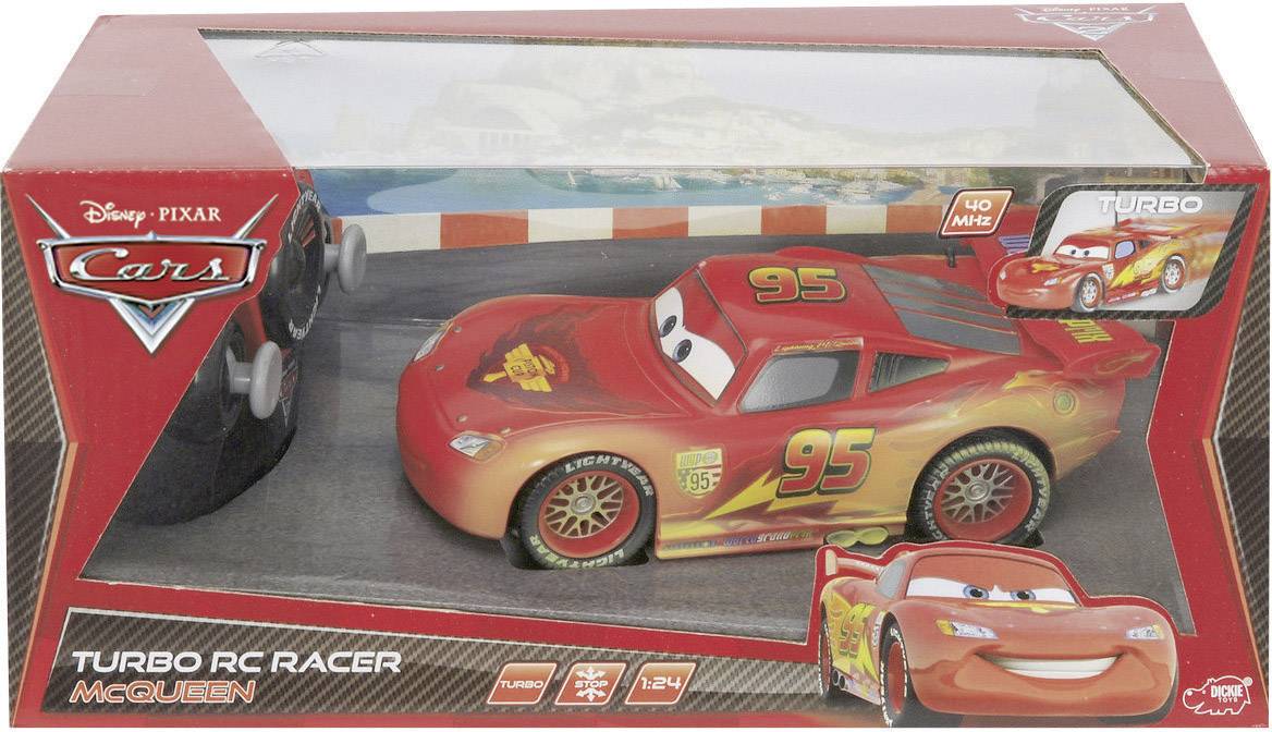 Dickie Toys 124 "Cars" Lightning McQueen DustyLook RC Model car with remote control (518421