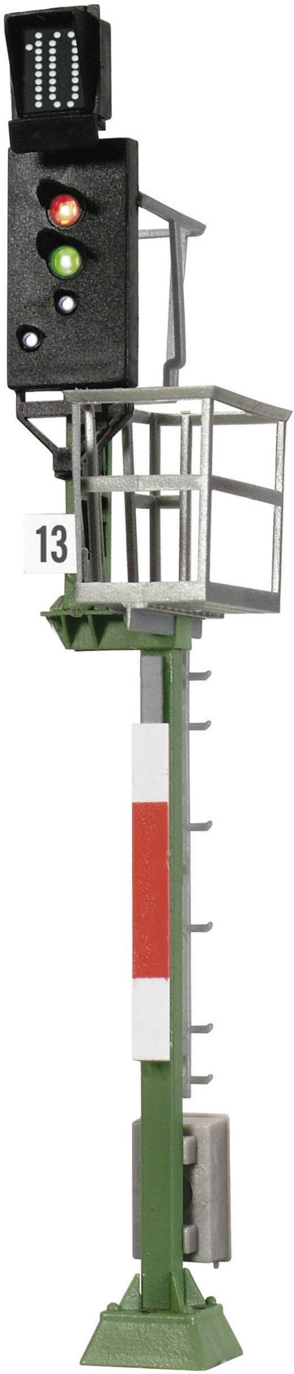 Viessmann Modelltechnik 4043 H0 KS-Lichtsignal als Ausfahrsignal Hauptsignal Fertigmodell DB