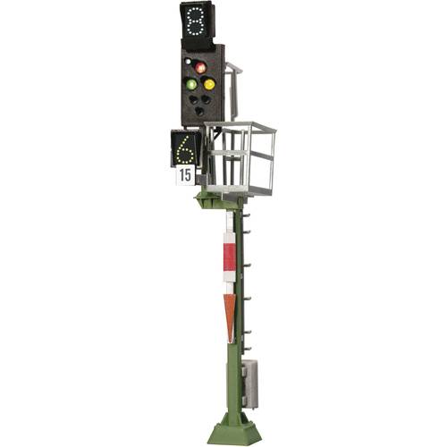 Thumbnail - Viessmann Modelltechnik 4045 H0 KS-Lichtsignal als Einfahrsignal Mehrabschnittsignal Fertigmodell DB