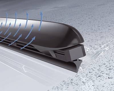 IWH Aluminium Eiskratzer / Schneebesen ausziehbar, Softgriff (L x B x H) 48  x 15 x 11cm Pkw, SUV, Van, Wohnmobile Blau