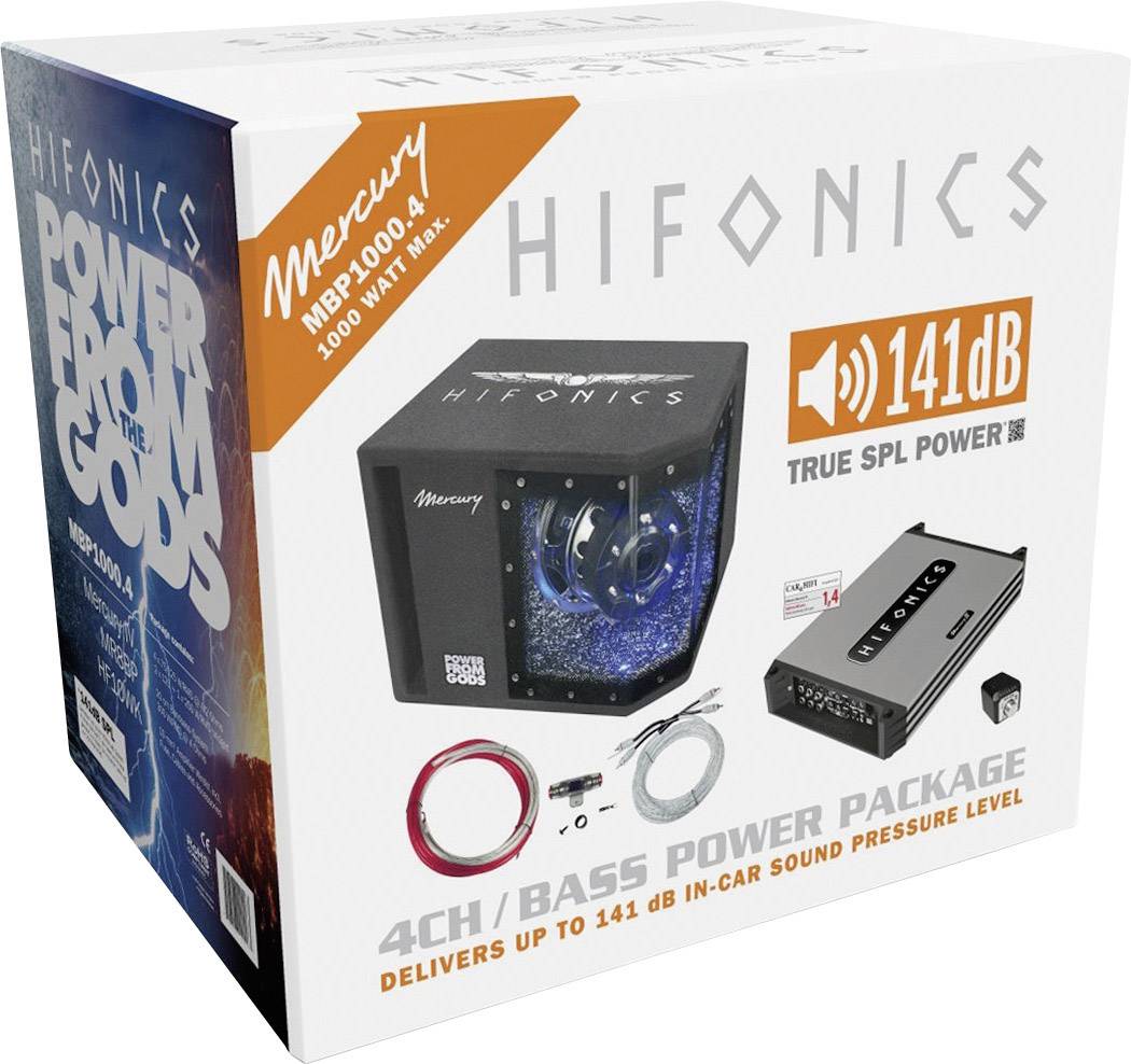 Hifonics MBP1000.4 Car-HiFi-Set-1