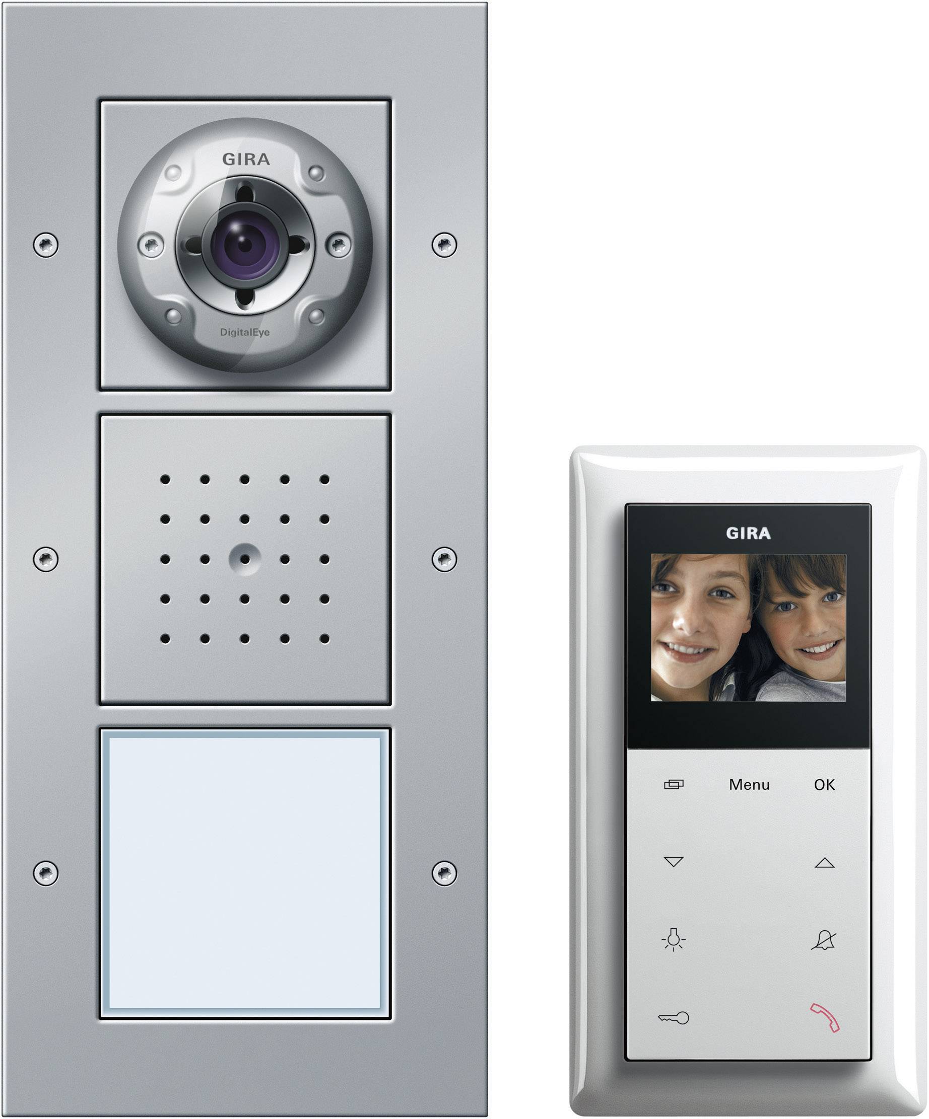 Gira Video Tursprechanlage Kabelgebunden Komplett Set 1 Familienhaus Aluminium Kaufen
