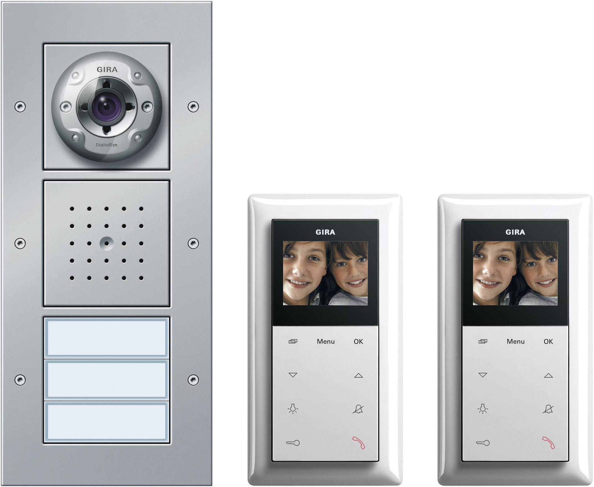 Gira 049546 Video Tursprechanlage Kabelgebunden Komplett Set 2 Familienhaus Aluminium Kaufen