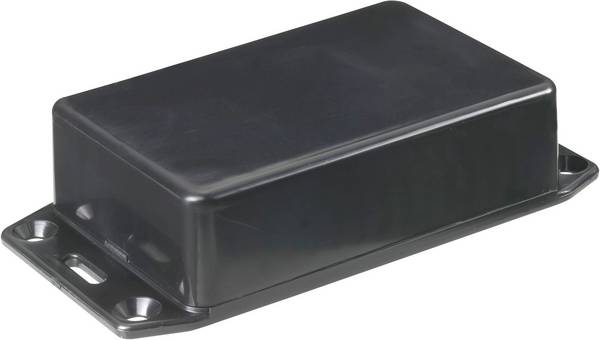Hammond Electronics  1591MFLBK Euro-Gehäuse 85 x 56 x 25  ABS  Schwarz 1 St.