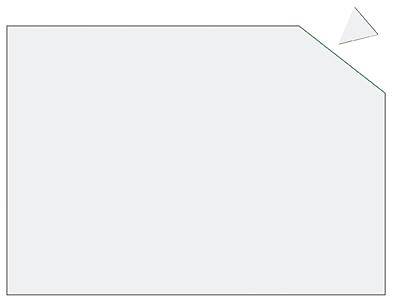 Magnetplatte Stärke 0,6mm 200x295mm weiß-0