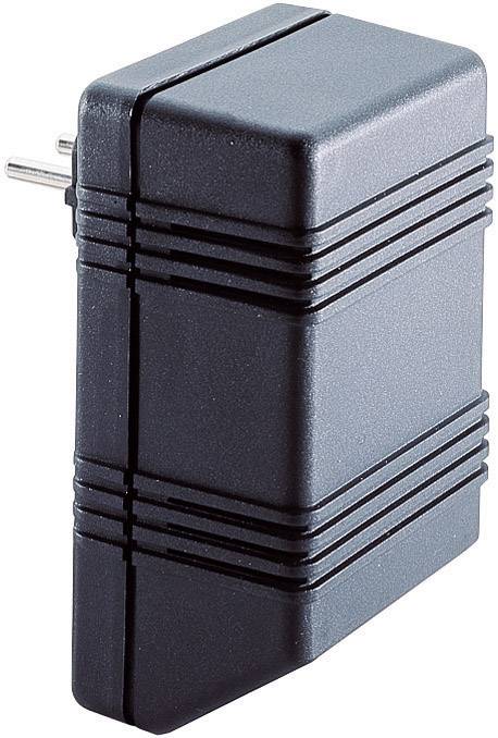 TRU COMPONENTS TC-SG721 SW203 Stecker-Gehäuse 126 x 75 x 53 Kunststoff Schwarz 1 St.
