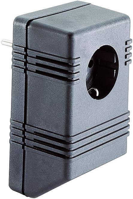 Strapubox SG722 Stecker-Gehäuse 126 x 75 x 53 Kunststoff Schwarz 1 St.
