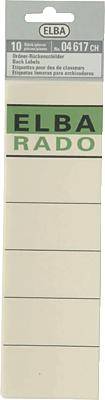 ELBA Ordneretikett 100420953 kurz/breit sk chamois 10 St./Pack. - Artikel: 120011512-0