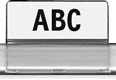 Karteireiter 35x15mm tr 10St-0
