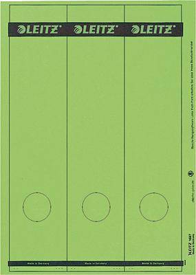 Ordneretikett lang/breit Papier grün 75 St./Pack.-0