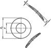 TOOLCRAFT A2,6 D137-A2 194664 Federscheibe Innen-Durchmesser: 2.8 mm M2.5 DIN 137 Edelstahl A2 100 St.