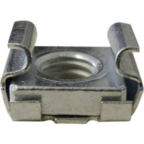 TOOLCRAFT 521798 Käfigmuttern M4 Stahl 10 St.