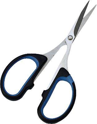 WEDO Schere Silhouette Soft, 10,5cm spitz sw.bl-0