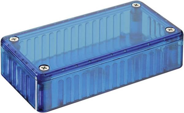Hammond Electronics  1591 CTBU Universal-Gehäuse 120 x 65 x 40  Polycarbonat  Blau 1 St.