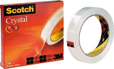 3M Klebeband 3M Scotch® Crystal Clear 600 Transparent (L x B) 66 m x 19 mm Inhalt: 1 Rolle(n)