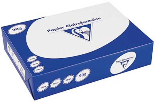 Kopierpapier Clairalfa A3 90g/qm weiß VE=500 Blatt