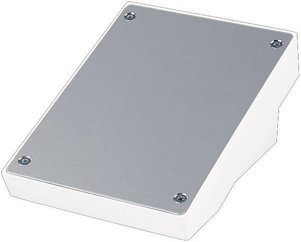Fischer Elektronik Frontplatte B x H 426.4mm x 128.4mm Aluminium Silber matt, 