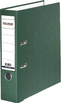 BIELLA Falken Ordner FALKEN PP-Color DIN A4 Rückenbreite: 80 mm Grün 2 Bügel 9984055