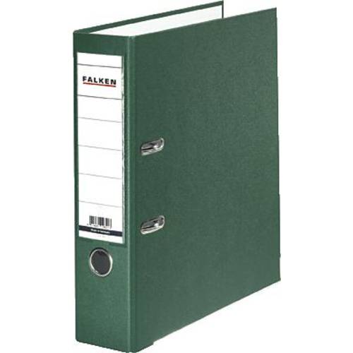 Falken Ordner PP-Color DIN A4 Rückenbreite: 80 mm Grün 2 Bügel 9984055