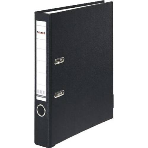 Falken Ordner PP-Color DIN A4 Rückenbreite: 50 mm Schwarz 2 Bügel 9984170