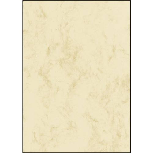 Sigel DP181 Motivpapier Marmor DIN A4 90 g/m² Beige 25 Blatt