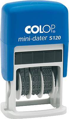 Datumstempel mini-dater S120 24mm bl-0
