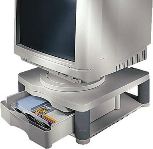 Fellowes Premium Plus  Monitor-Erhöhung 1 Display(s) 25,4 cm (10") - 50,8 cm (20") Graphit Starr