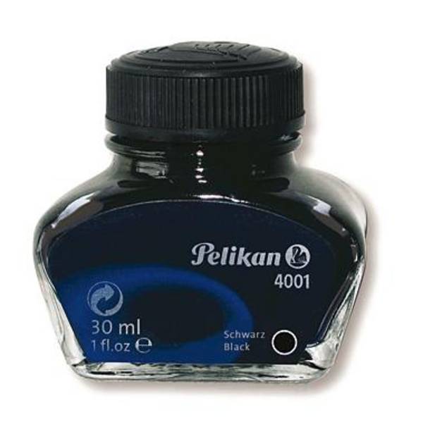 Tinte 4001 30ml Glas brilliantschwarz