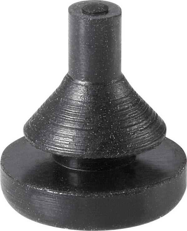 PB Fastener 1287-01 Einrastpuffer Schwarz (Ø x H) 7.8 mm x 8.8 mm 1 St.