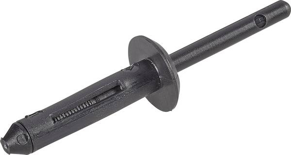 PB Fastener 301-9130-1010 301-9130-1010 Spreizniete Loch-Ø 5 mm  Schwarz 1 St.