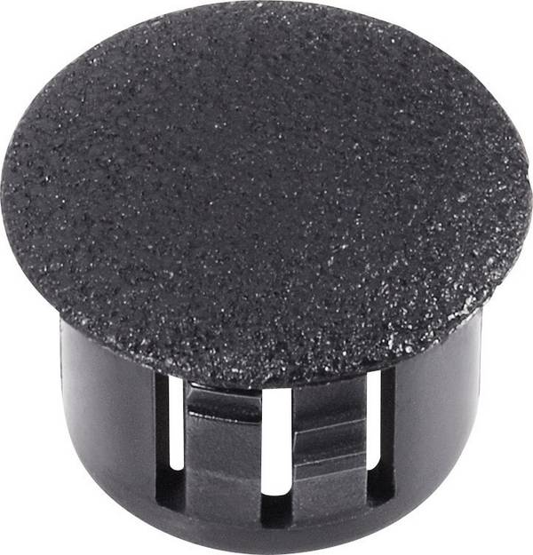 PB Fastener 76110 Verschlussstopfen    Plattenstärke (max.) 3.2 mm  Schwarz 1 St.