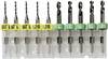 Bungard 81006 Leiterplatten-Bohrerset Inhalt 10 St.