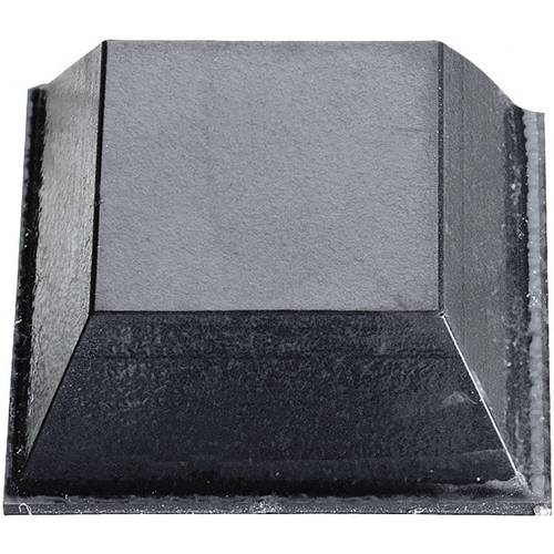 3M SJ 5023 Anschlagpuffer selbstklebend, quadratisch Schwarz (L x B x H) 20.6 x 20.6 x 7.6 mm 1 St.