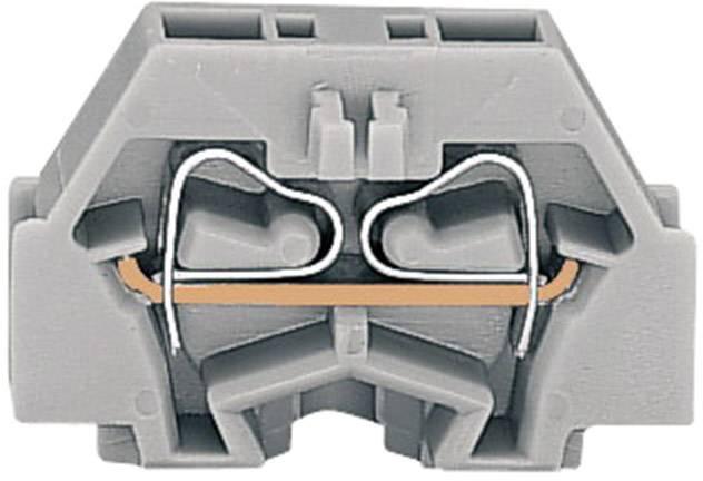 WAGO 260-301 Einzelklemme 5 mm Zugfeder Belegung: L Grau 1 St.