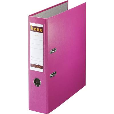 Ordner DIN A4 80mm PP rosa-0